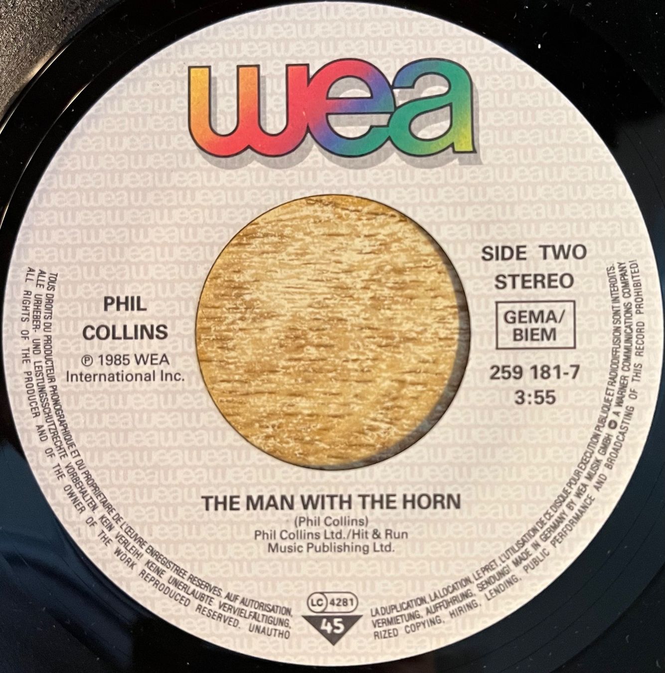 Schallplatten: PHIL COLLINS - SUSSUDIO – Gebraucht aus Bussigny von vinyl-pas-cher 3