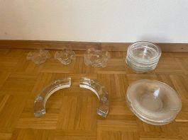 Grosses Glasi - Konvolut Glasi Hergiswil Robert Niederer
