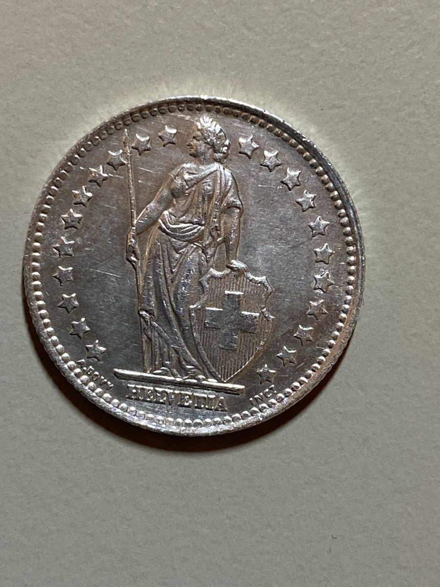 Tutti le monete: Suisse - 1 franc - 1946 - AG – Usato da Payerne venduto da Mike1682 1