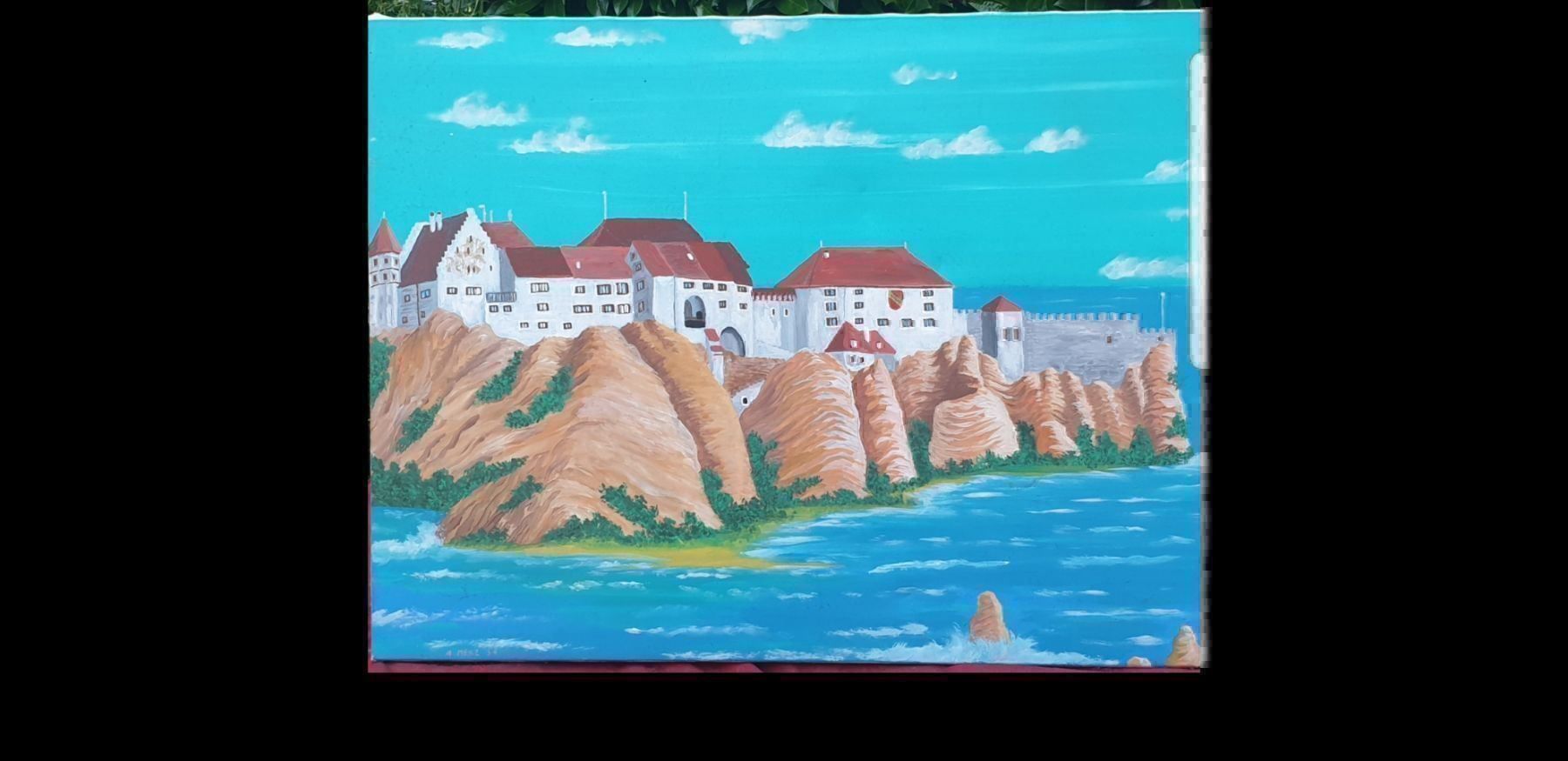 Dipinti: Schloss Lenzburg am Meer - Hingucker - – Nuovo (secondo la descrizione) da Staufen venduto da jasminm01 3