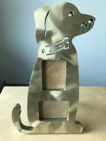 Hundefigur für  2 Fotos
