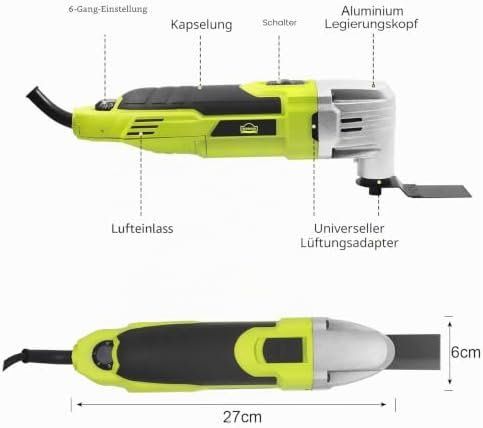Alle Werkzeuge: Multitool Oszillierendes Werkzeug 6 variable Geschwindigkeit – Neu und originalverpackt aus Hundwil von Stallone5 2