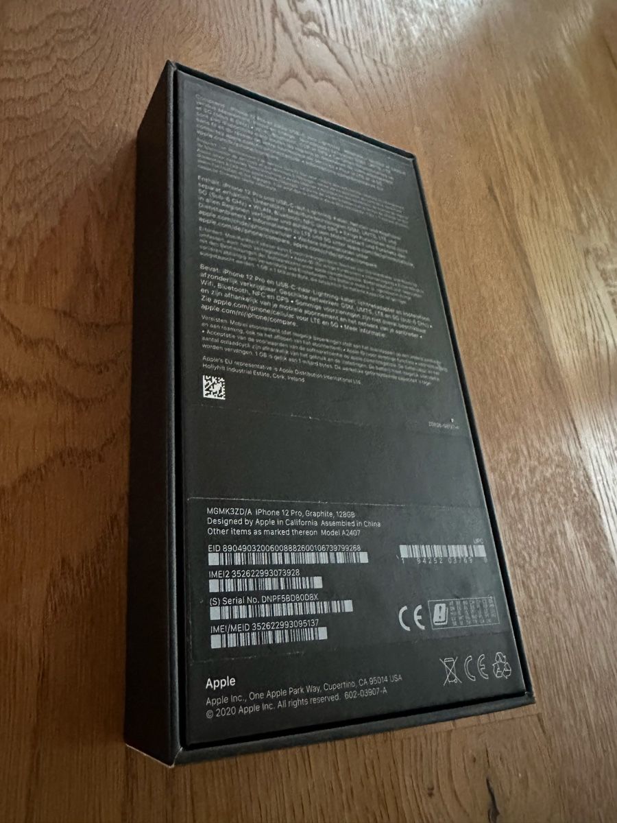 Apple Telefoni cellulari / Smartphones: Apple iPhone 12 Pro 128GB Graphit mit Originalverpackung – Usato da Deitingen venduto da Resi77 7