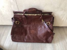 Sac de voyage pur cuir fait main
