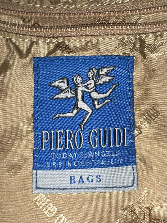Piero Guidi Taschen für Damen: Sac à main Piero Guidi vintage en cuir tressé multicolore. – Neu (gemäss Beschreibung) aus Genève von DELIRBEADS 2