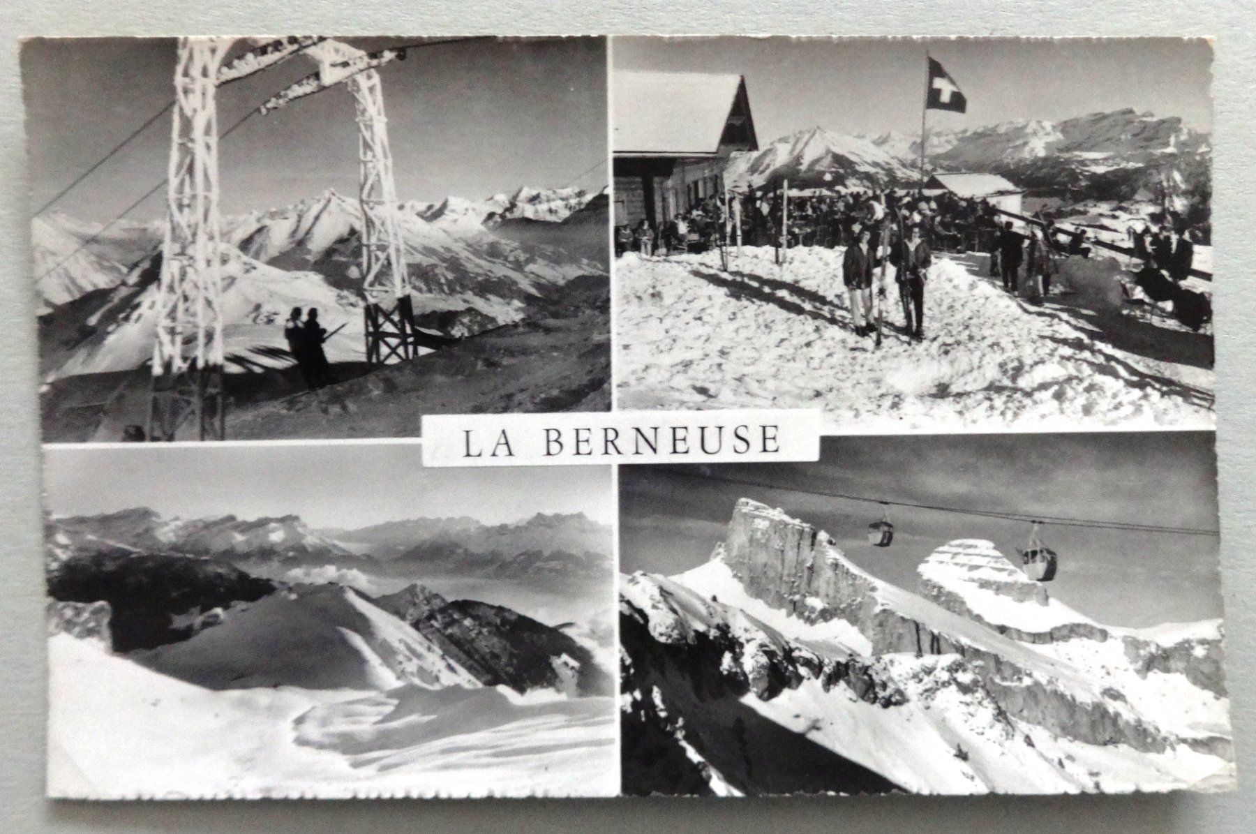 Ansichtskarten: La Berneuse 2048 m - Leysin – Defekt aus Fétigny von Billy2miny