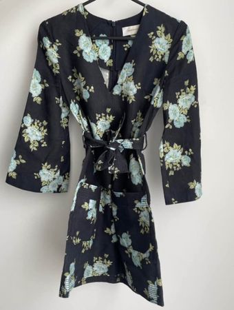 Zimmermann Linen Floral Dress