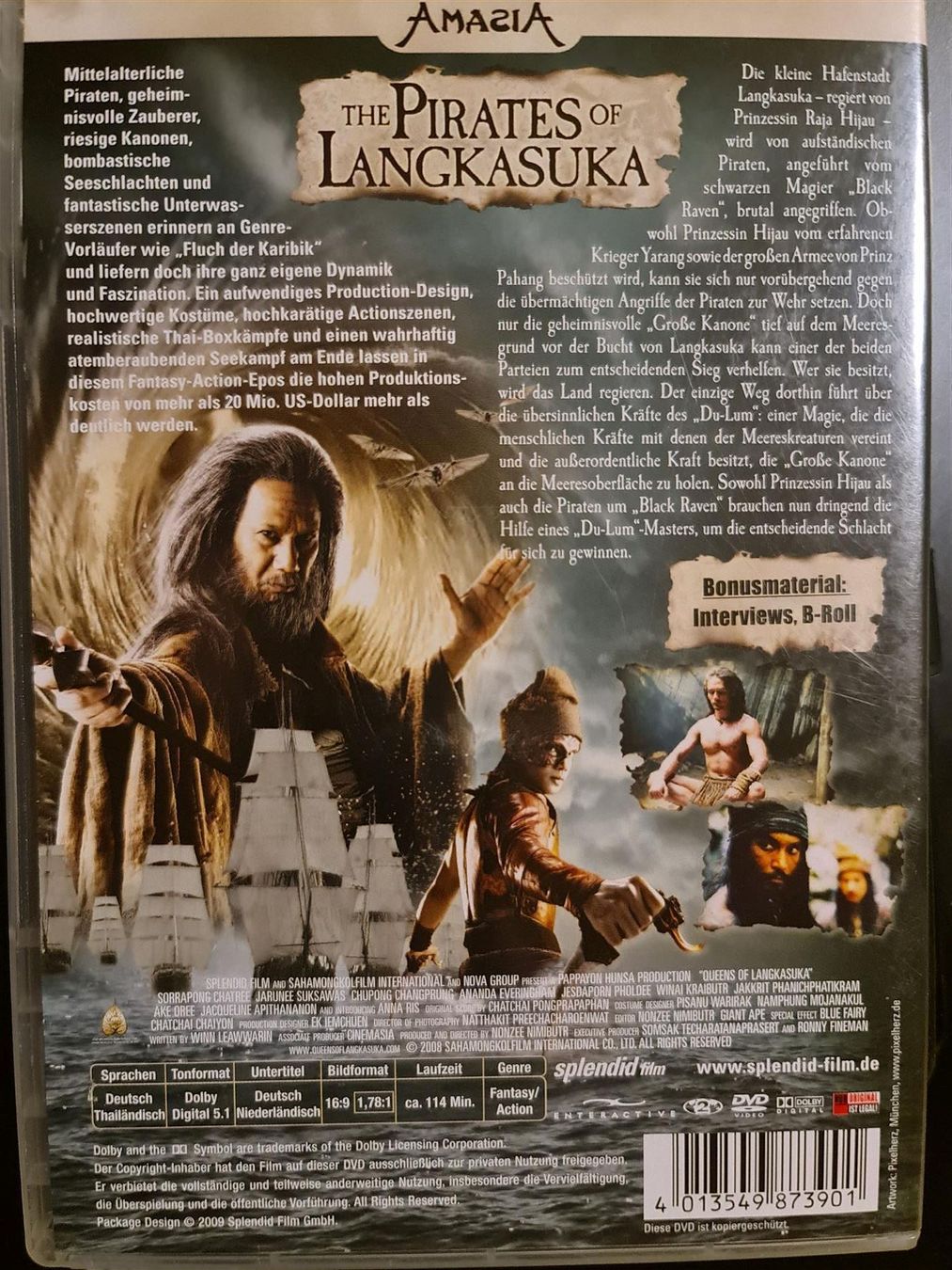 Tutti i DVDs: DVD Pirates of Langkasuka – Usato da Dintikon venduto da Vexi 1