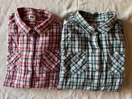 UNIQLO Flanellhemd - 2 Stück
