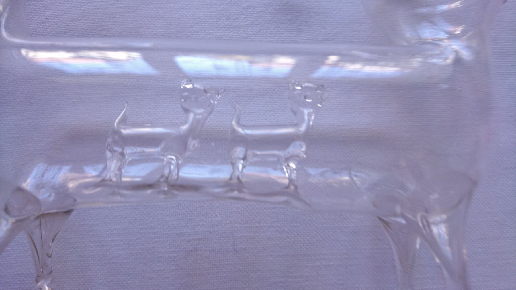 Figurines: Katze, Glas, mundgeblasen – Neuf (Voir description) à Schüpfen par ardiphne 1