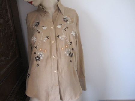 Bluse leichte Blazer  von Schild Gr. M