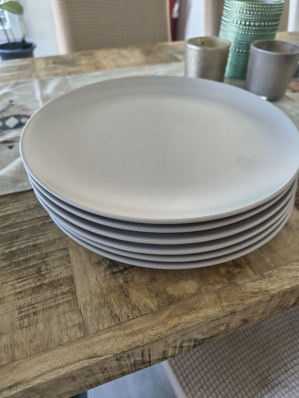 Teller: 6x Ikea Essteller beige – Gebraucht aus Herisau von ull_2rl6