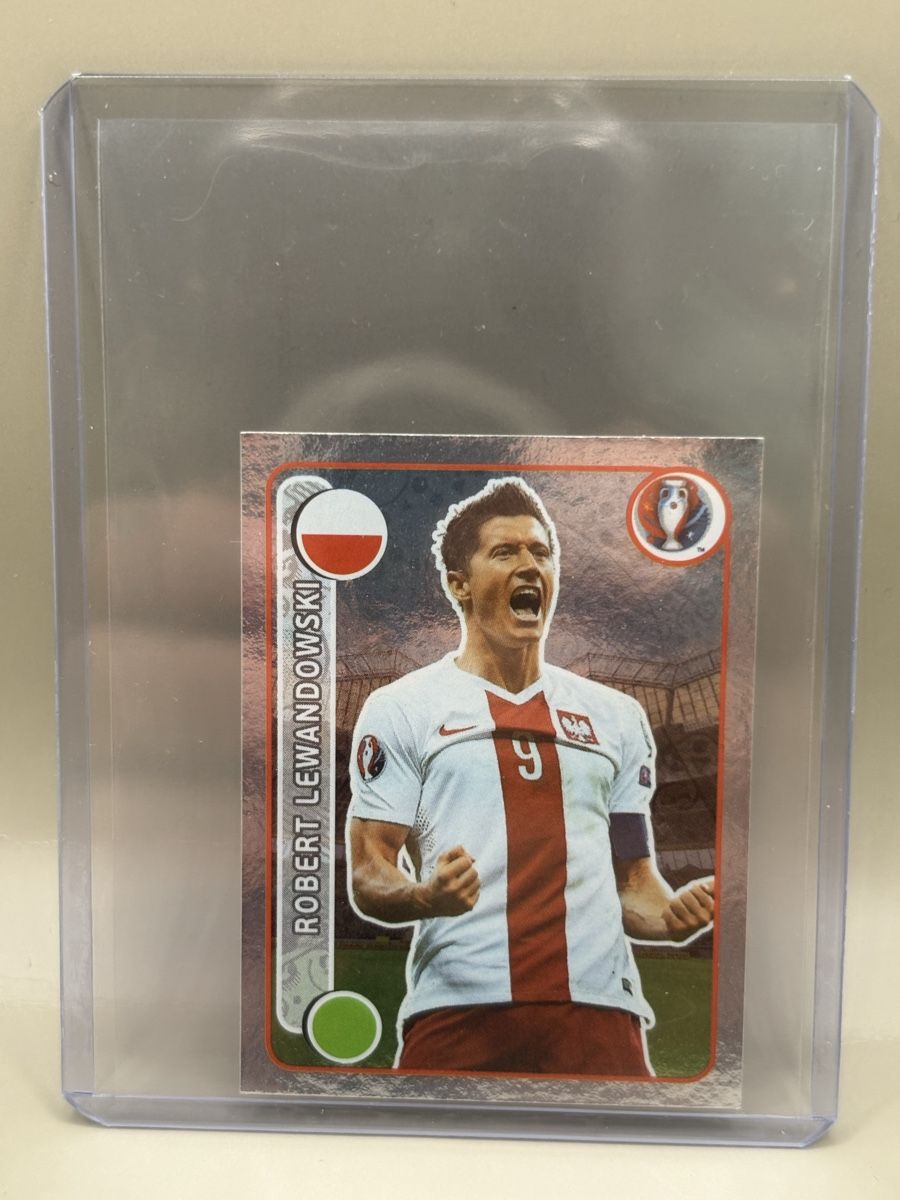 Panini Sammelbilder & Trading cards: Robert Lewandowski UEFA Euro 2016 Frankreich – Gebraucht aus Oberbuchsiten von Bananefrappe93