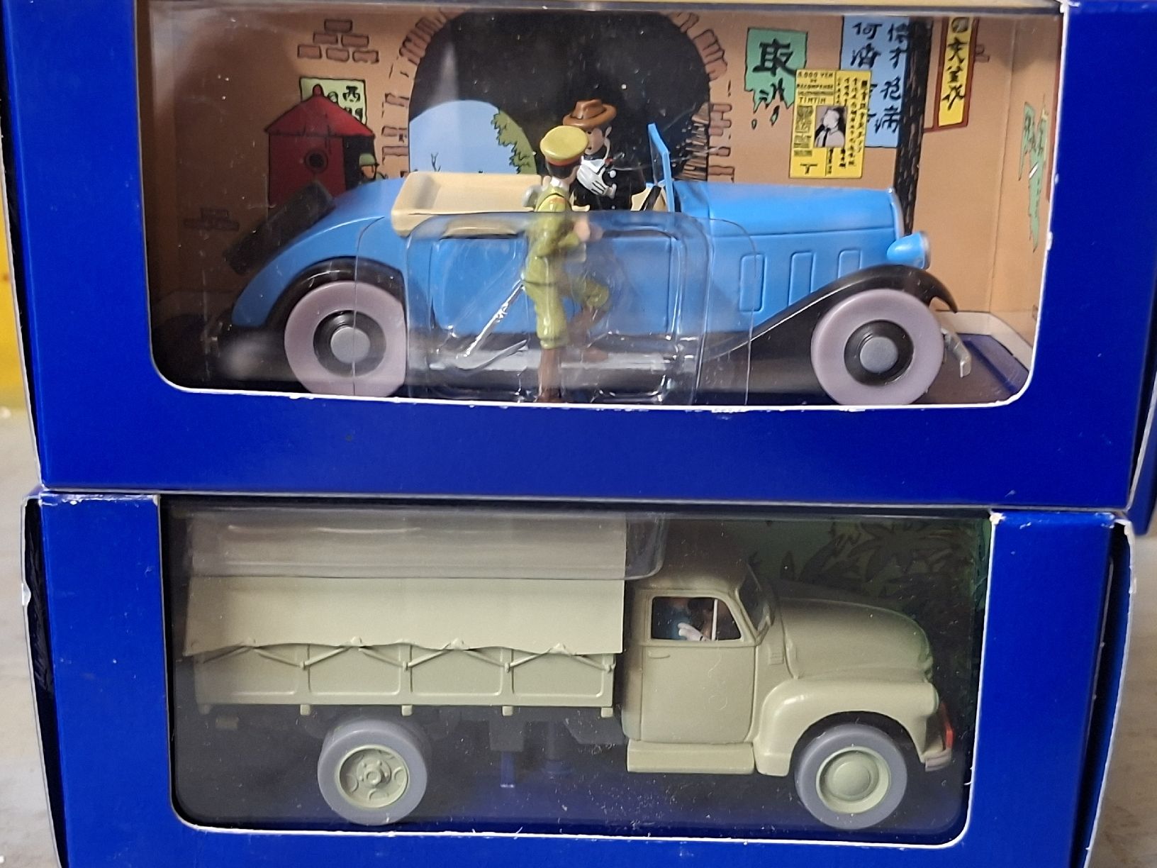 Modellautos: 4 voitures collection Tintin  – Neu (gemäss Beschreibung) aus Monthey von Jmbois 1