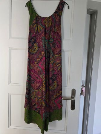 Kleidung: Kleid aus vintage Saris, Indien (1 Size)