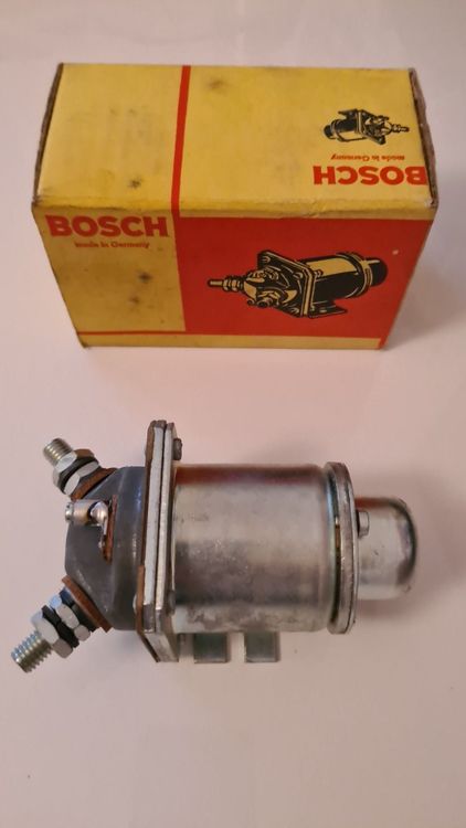 Magnetschalter 12V Bosch Oldtimer Traktor Auto Motor Classic