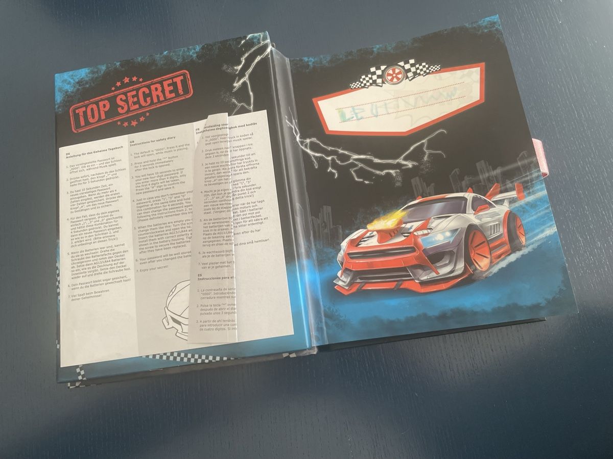 Bücher: Tagebuch Cars – Neu (gemäss Beschreibung) aus Amriswil von einkaufverkauf 4