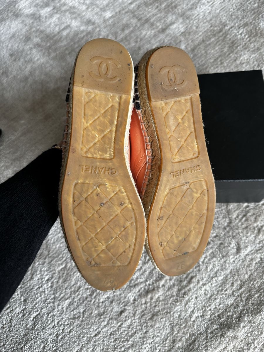 Chanel Scarpe da donna: Espadrilles Chanel 37 – Usato da La Croix (Lutry) venduto da secondhandZara 4