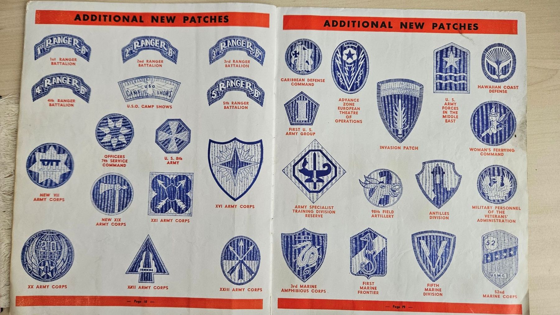 Livres: Original US Army Patch Katalog "Shoulder Patch Insignia" – D'occasion à Zofingen par Phil68 1