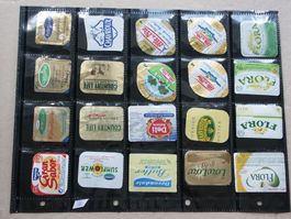 40      verschiedene     Butter  Deckeli