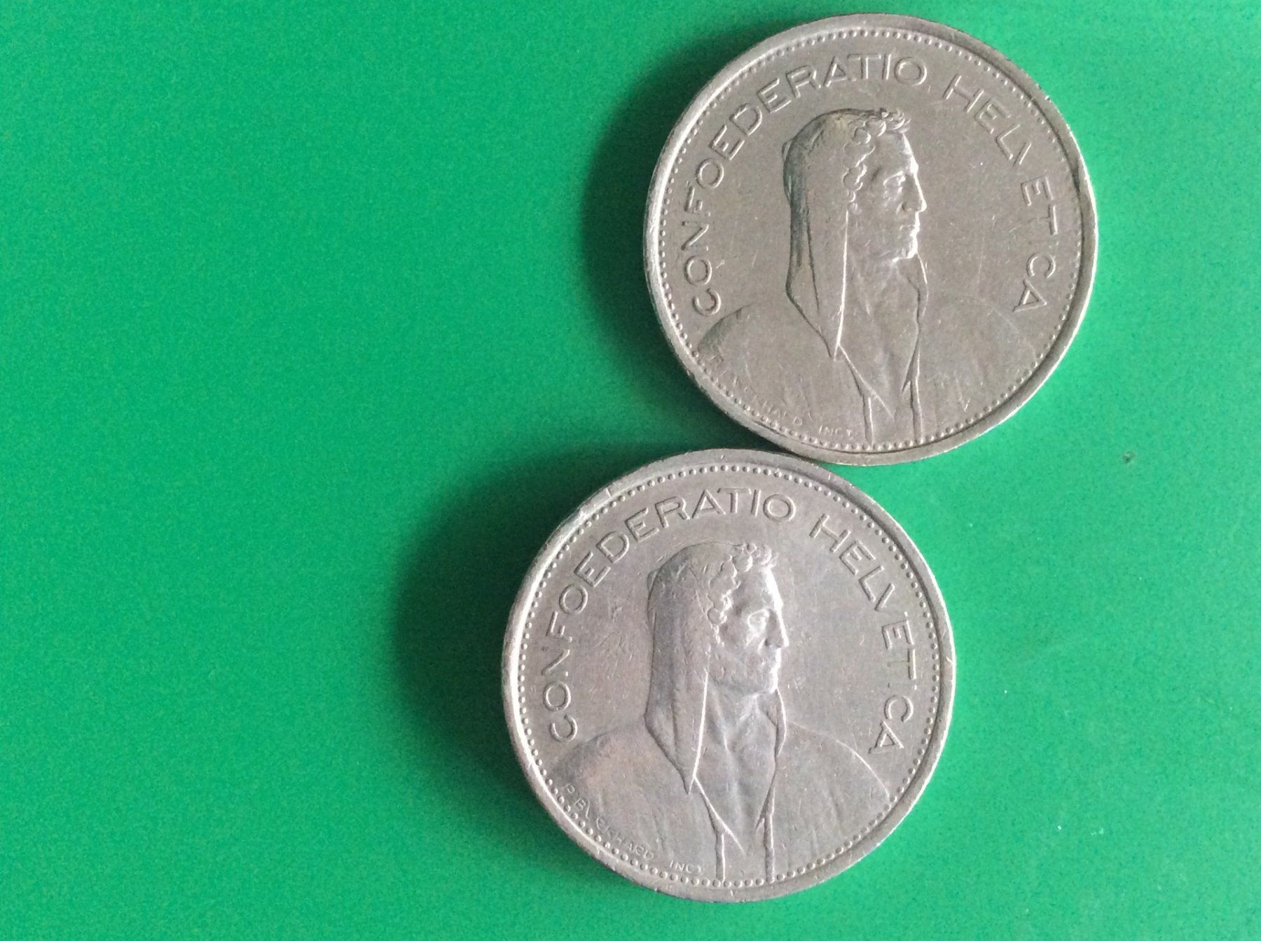 Tutti le monete: 5 francs  1968 - 1970 – Usato da Genève venduto da pie_fh2d 1