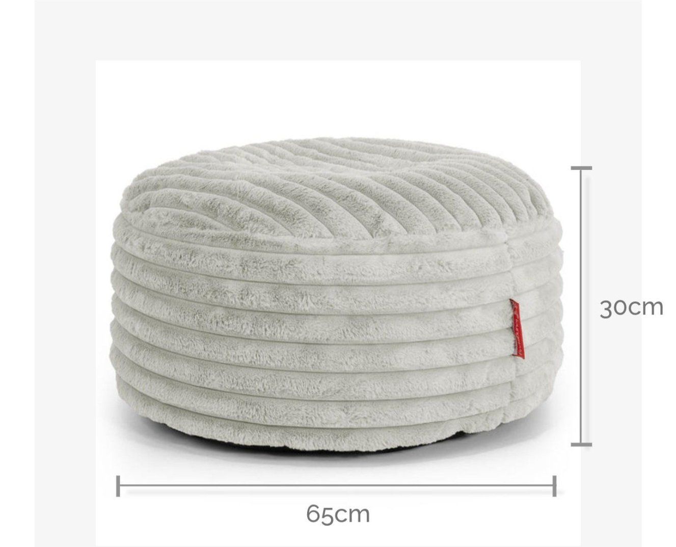 Fauteuils: XXL Sitzsack mit Sitzhocker – Neuf (Voir description) à Sempach par Hue_Zer 5