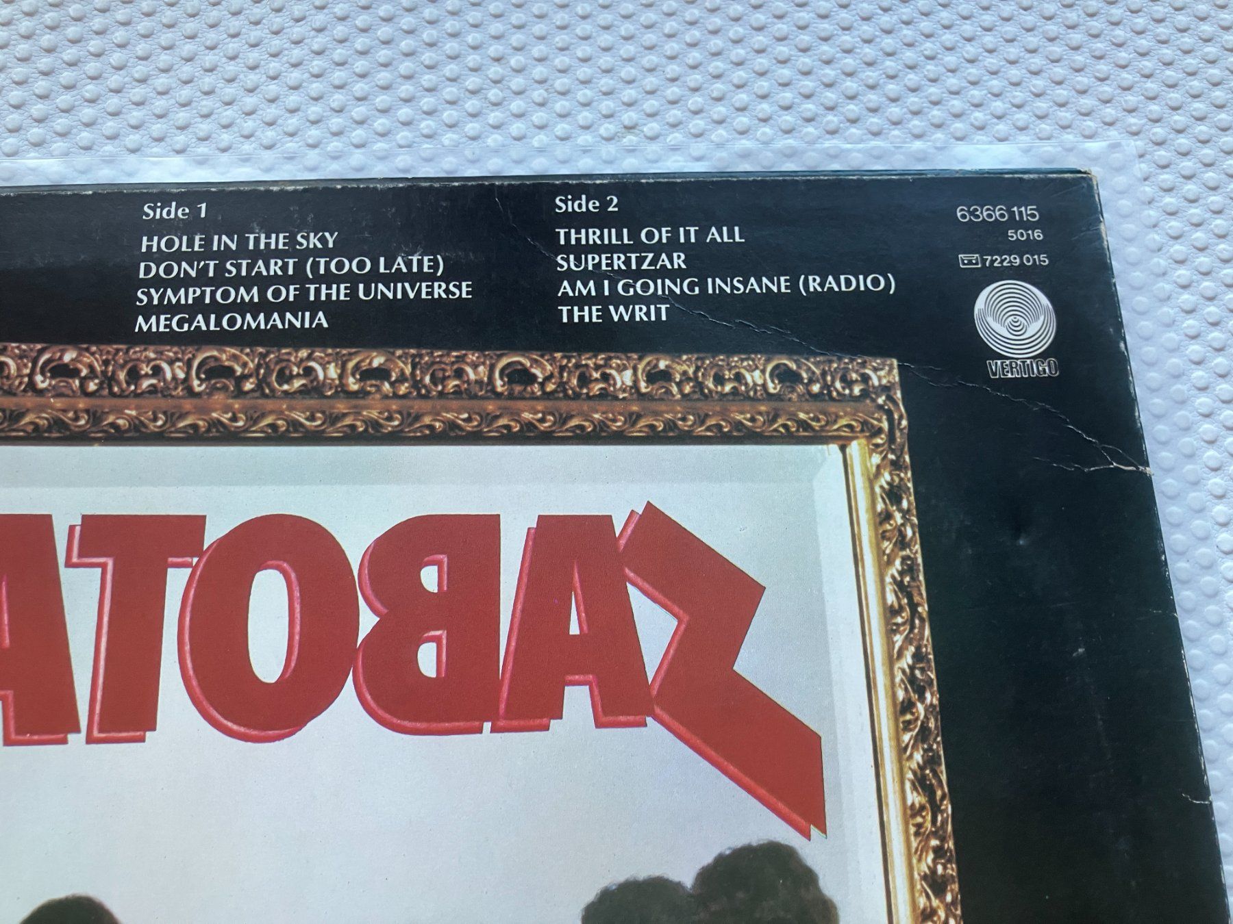Schallplatten: Black Sabbath – Gebraucht aus Aarwangen von Jukebox3 3
