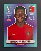 Nuno Mendes, Panini FIFA WM 2022 Int. Edition, POR 7