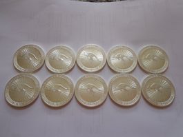Australie 10 x 1 oz 999,9 Silver 1 Dollar 2018 Kangaroo UNZ