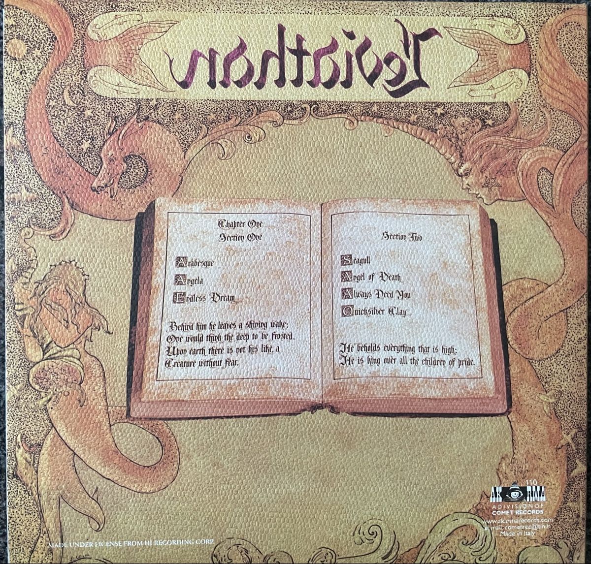 Vinyles: Leviathan - same - AKARMA- Vinyl LP  – D'occasion à Olten par Bluespapst 1