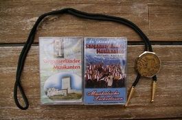 2 Musikcassetten Blasmusik Sarganserland
