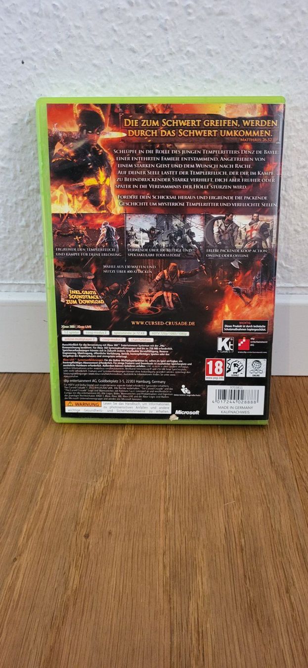 Microsoft Giochi: Xbox 360 - The Cursed Crusade – Usato da Münsingen venduto da Heroism2010 1