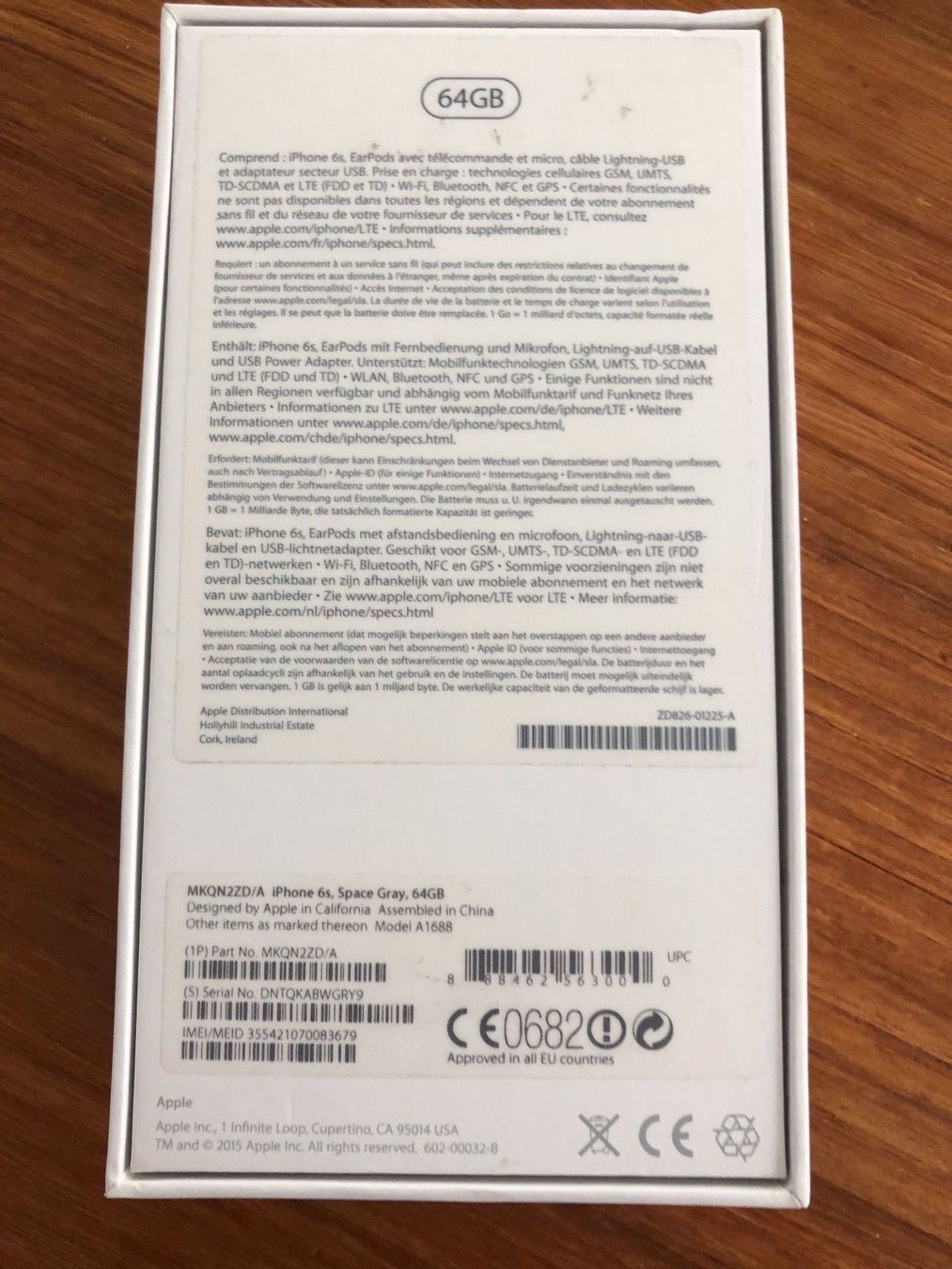 Apple Handys / Smartphones: Louis Vuitton Cover-+ iPhone 6S - 64GB – Gebraucht aus Buchs-ZH von rivella55 3