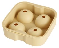 Eiswürfelbehälter Silikon klein - 4tlg. - Farbig