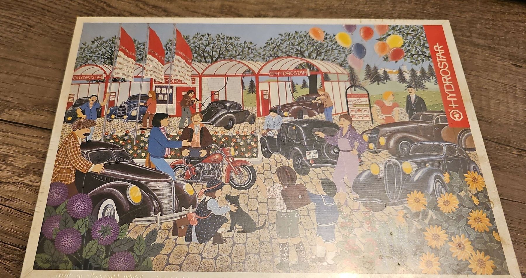 Puzzle: Hydrostar Puzzle 300 Pieces | Oldtimer Motive – Nuovo e nell'imballaggio originale da Basel venduto da Bimgbum