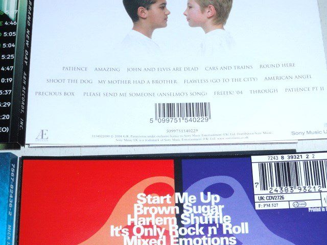CD: 4CD's - George Michael, Mick Jagger, Sting & Rolling Stones – Usato da Unterbäch venduto da xazuq 3