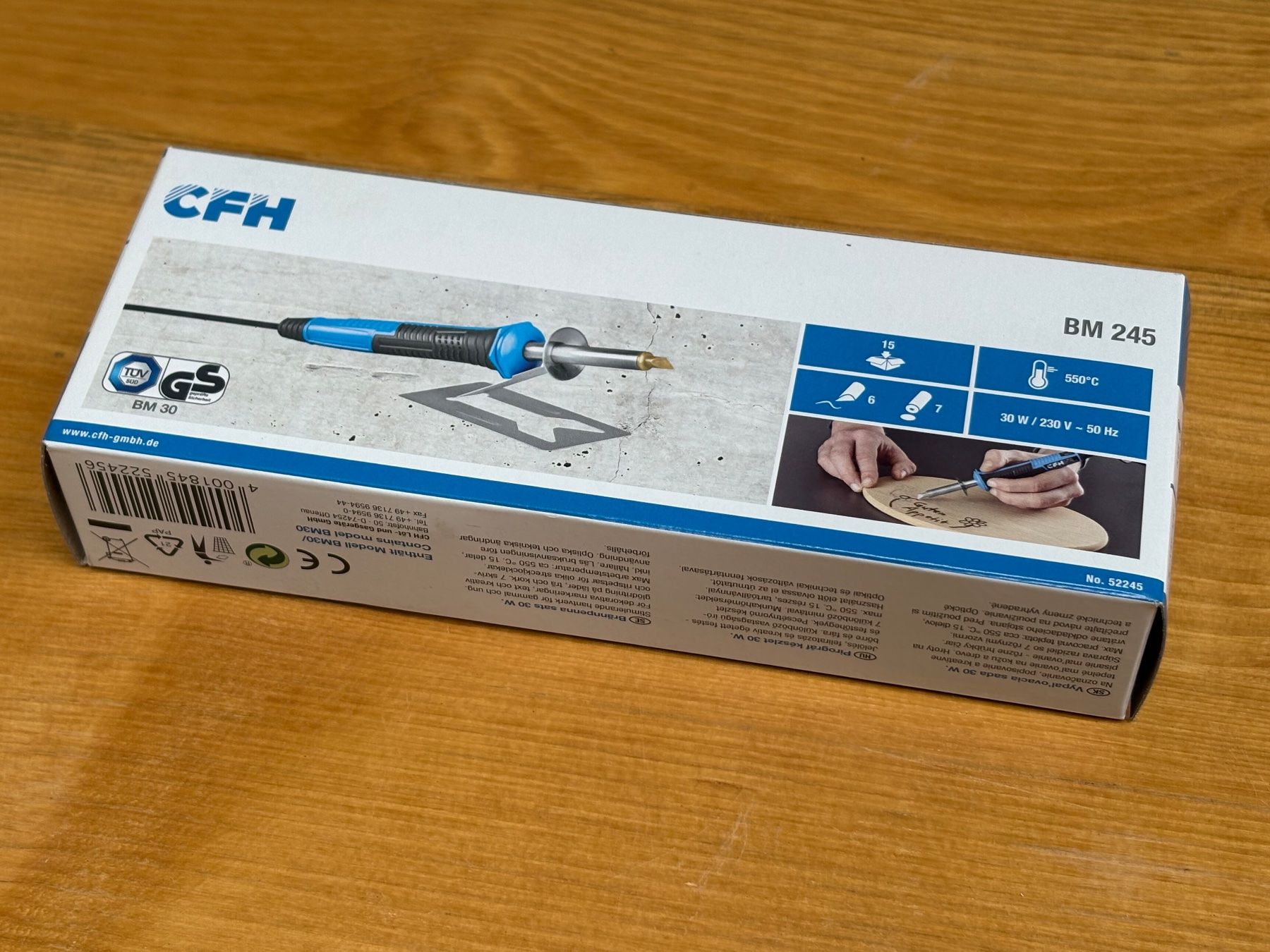 Kit bricolage: BBRANDMALKOLBEN CFH Set – Nuovo e nell'imballaggio originale da Wil SG venduto da rolandsflohland