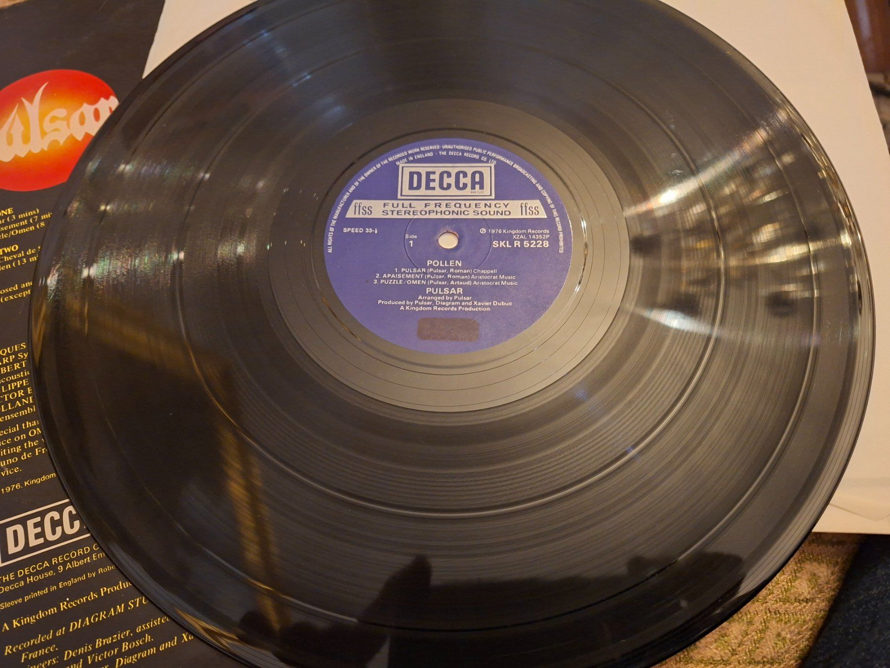 Dischi in vinile: Prog Rock LP - Pulsar - Pollen - 1975 – Usato da Bernex venduto da Wannabehasbeen01 4
