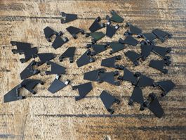 lego 44676 lot de 35 pièces Black Flag 2 x 2 Trapezoid