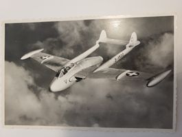 Ansichtskarte Flugzeug DH-100 Venom J1522 Swiss Air Force RZ