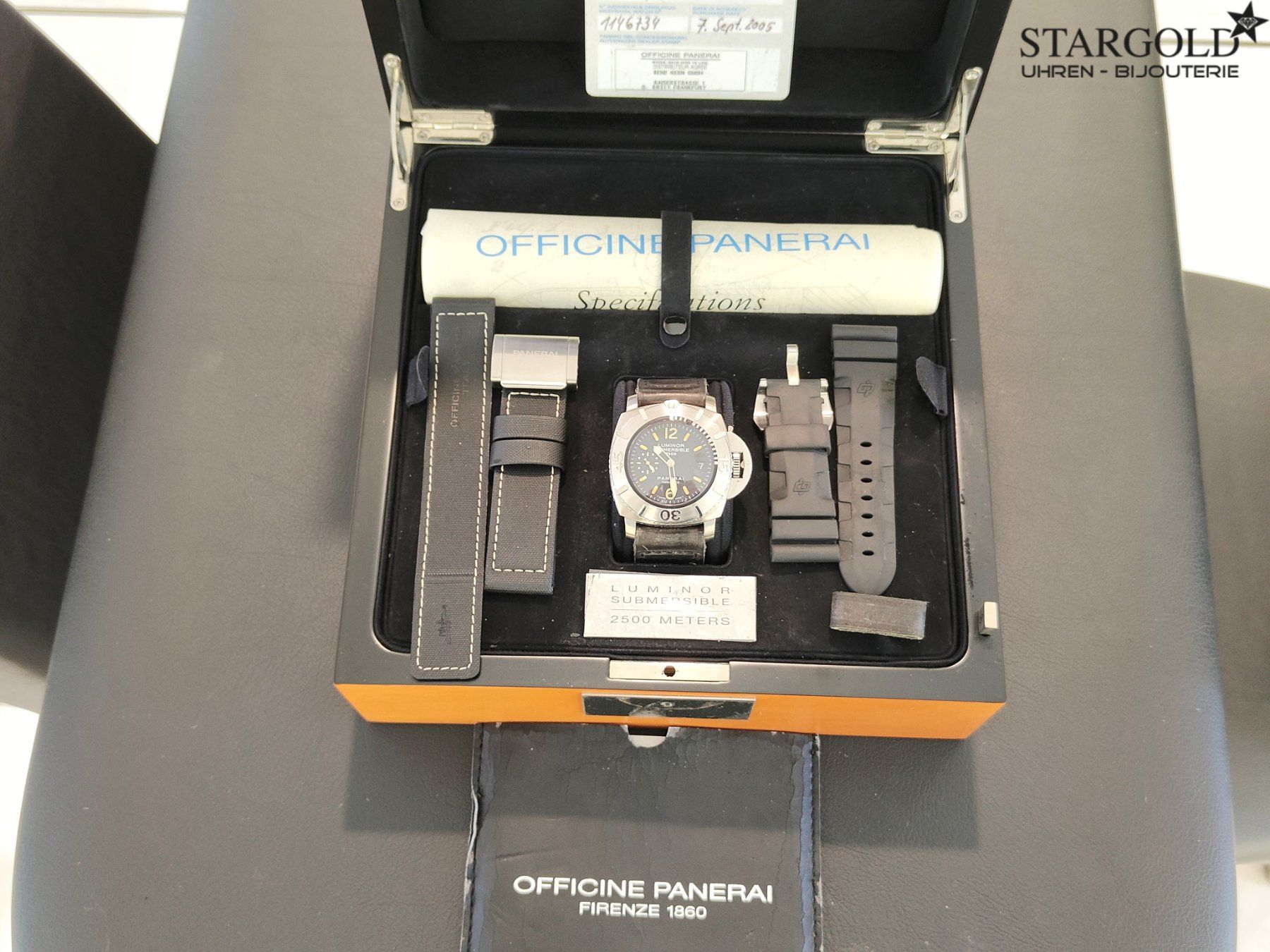 Panerai Orologi: Panerai Luminor Submersible - PAM00194 – Usato da Zürich venduto da Stargold-Uhren 8