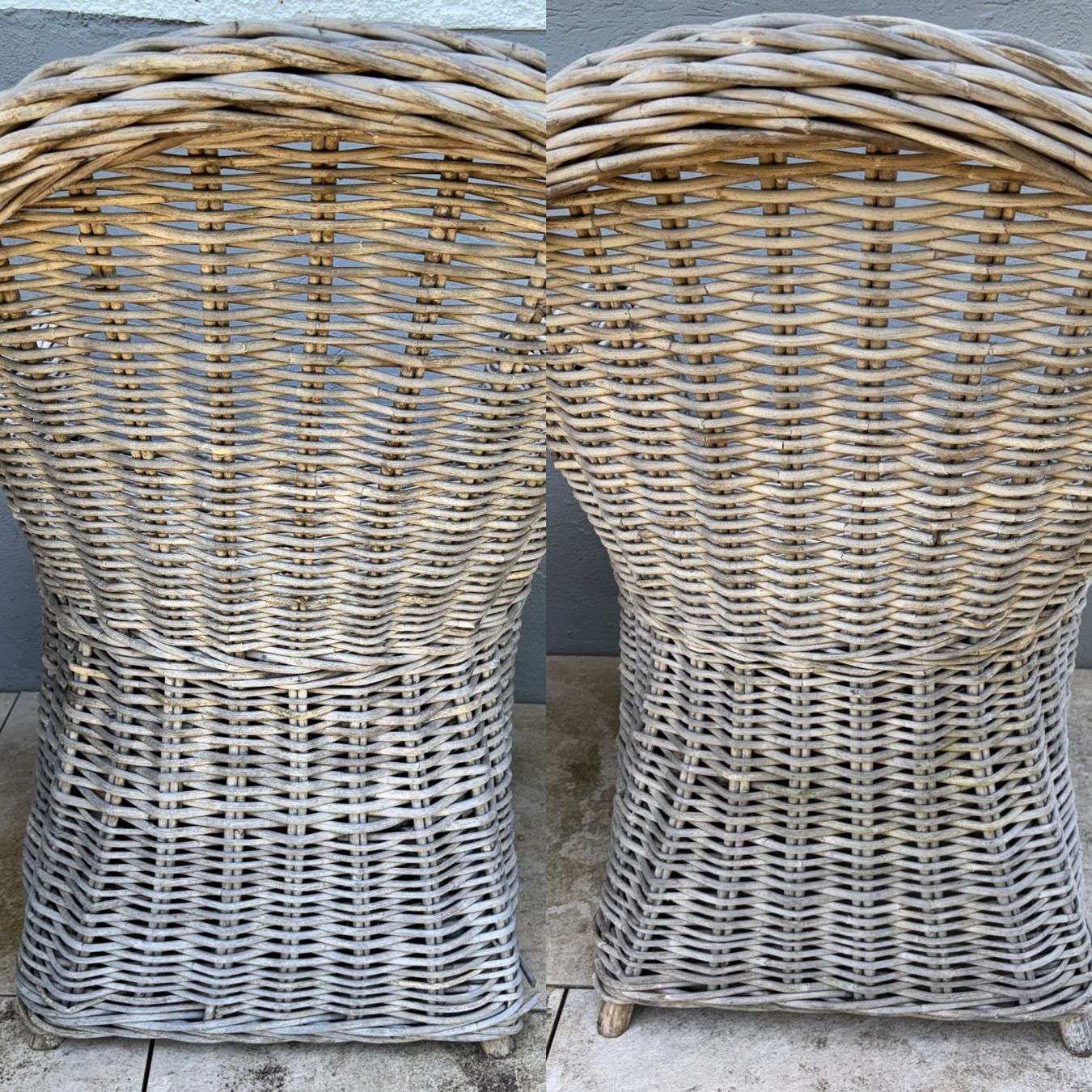 Poltrone: 2x Rattan Garten Sessel Grau / Beige | Gebraucht – Usato da Suhr venduto da twt_gb7n 4