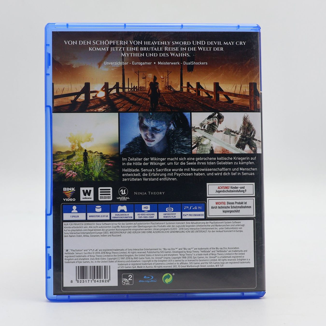 Spiele: Hellblade: Senua's Sacrifice - PS4 – Gebraucht aus Paudex von dindeboy 2