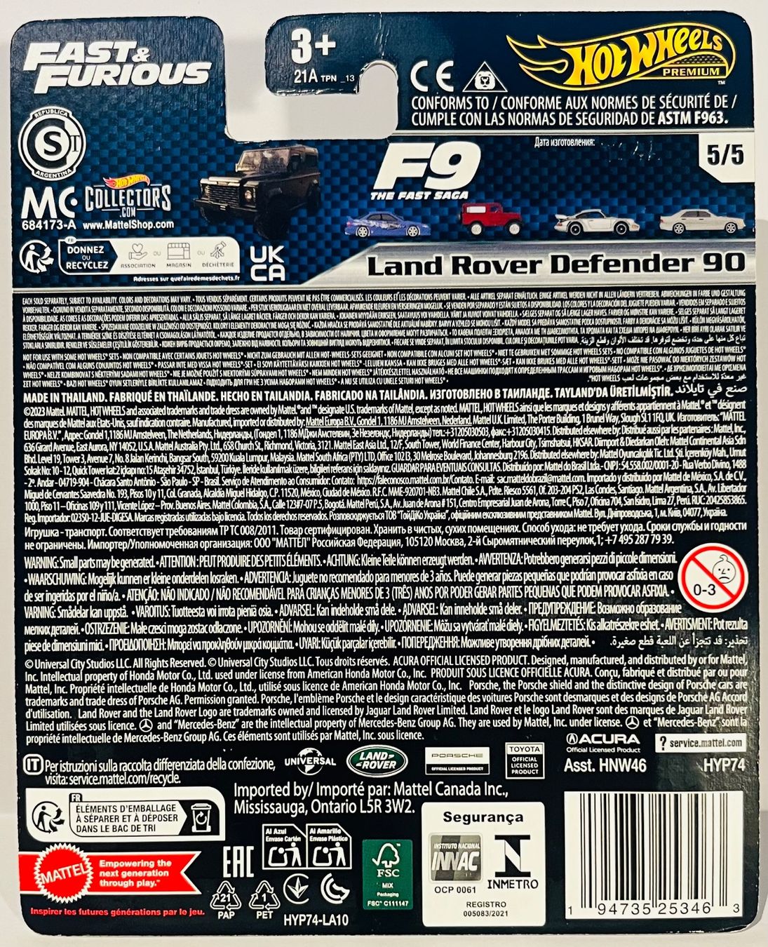 Hot Wheels Modellautos: Hot Wheels - Land Rover Defender 90 – Neu und originalverpackt aus Brittnau von tor129 1