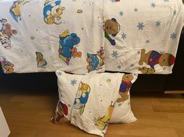 Flauschig warme Flanell Kinderbettwäsche, nur Bezüge
