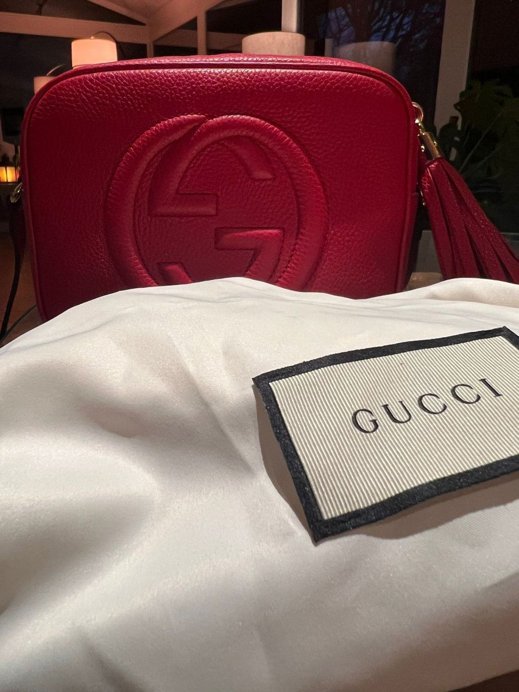Gucci Sacs femmes: NEU: GUCCI Soho Disco Bag - ROT – Neuf avec emballage d'origine à Bonstetten par Swiss4Sale 2