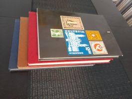 Briefmarken-Sammlung aus aller Welt im Album, Top!