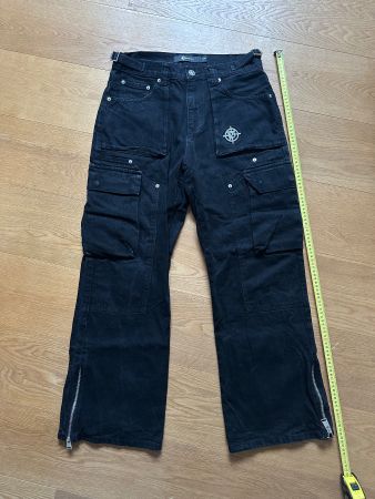 Herren Vicinity cargo Jeans schwarz Grösse M guter Zustand