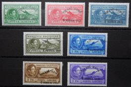 Albanien Kat. 235-241 ** 1931 Kat. 250 Euro