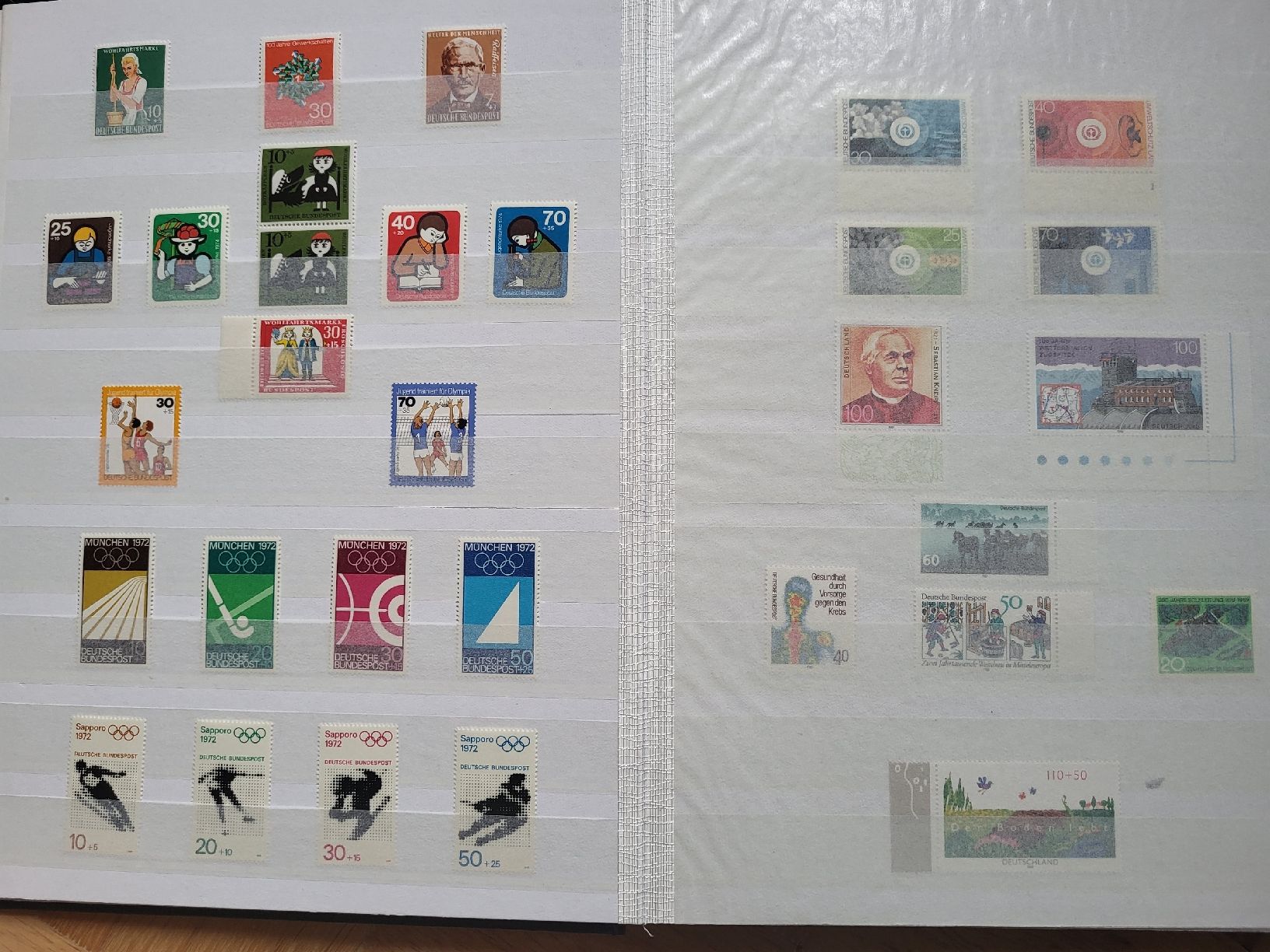 Tutti i francobolli: Deutsche Briefmarken Sammlung  / Neu! Abbildung 10. – Nuovo (secondo la descrizione) da stäfa venduto da brandy66 2